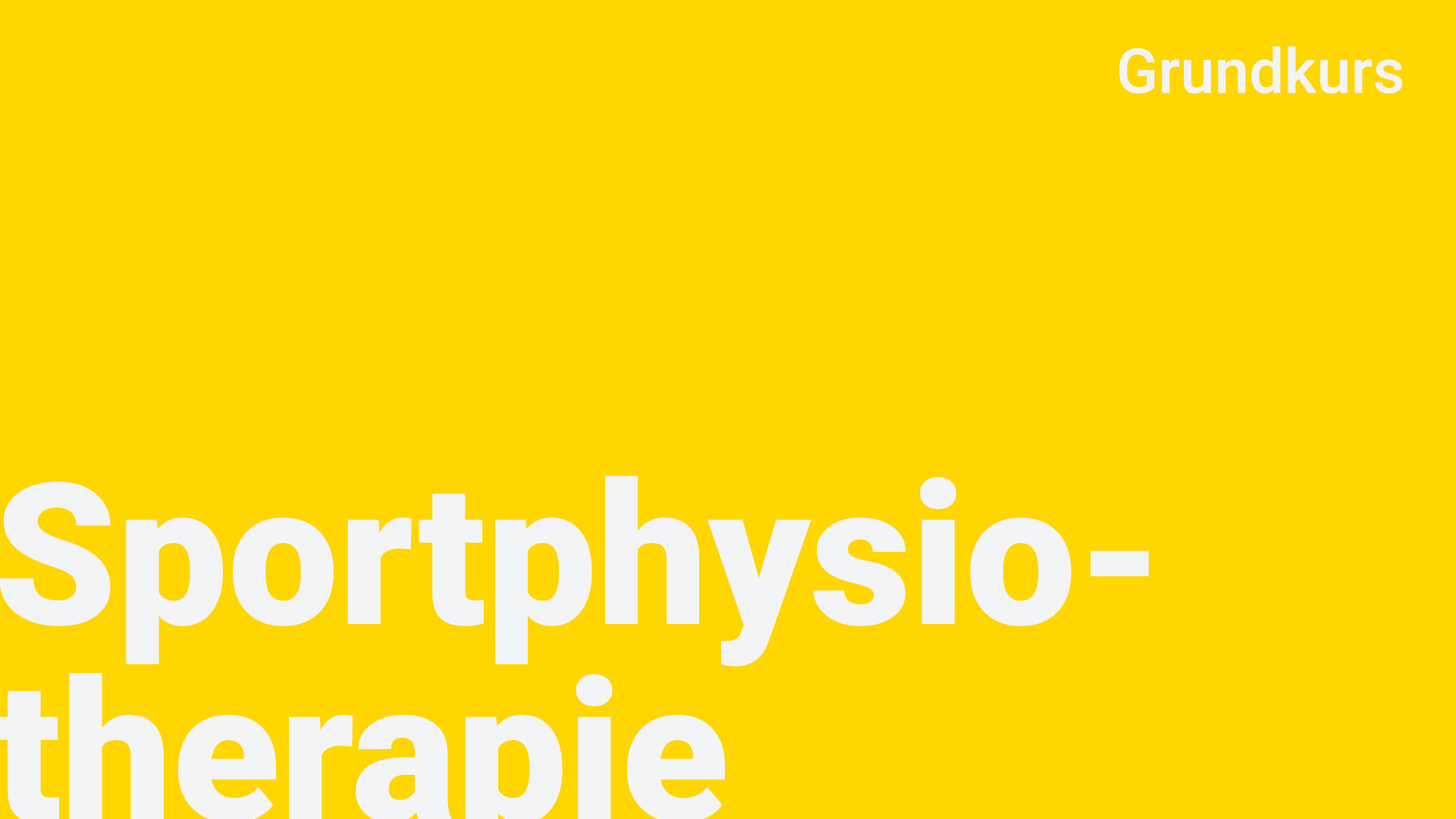 Sportphysiotherapie
